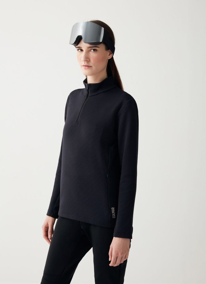Half-zip ski sweatshirt with mini design