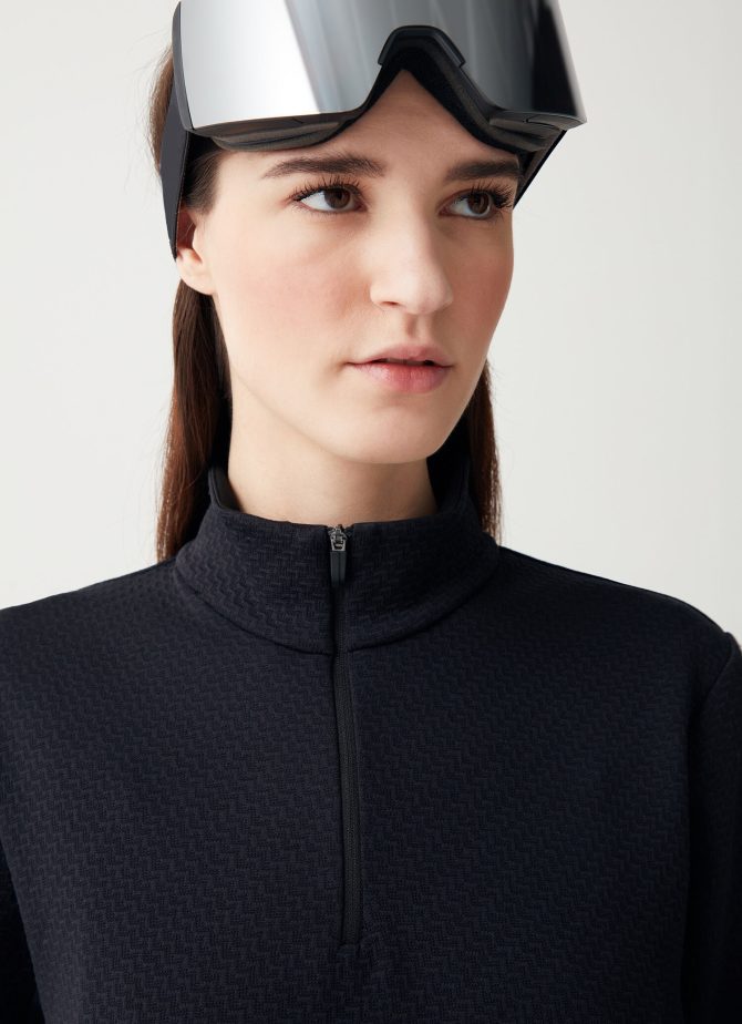 Half-zip ski sweatshirt with mini design - Image 2