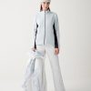 Full-zip ski sweatshirt with solid-colour sides - Image 3