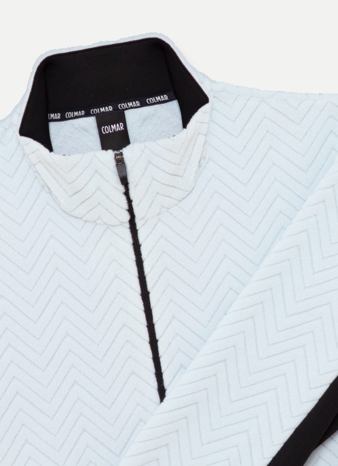 Full-zip ski sweatshirt with solid-colour sides - Image 6