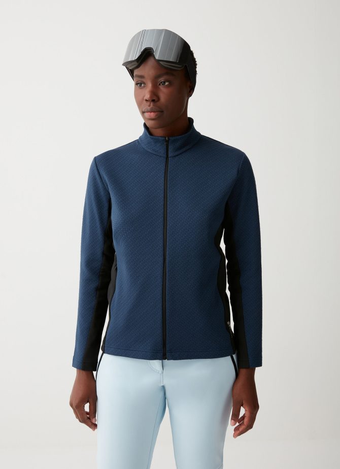 Full-zip ski sweatshirt with mini design - Image 3