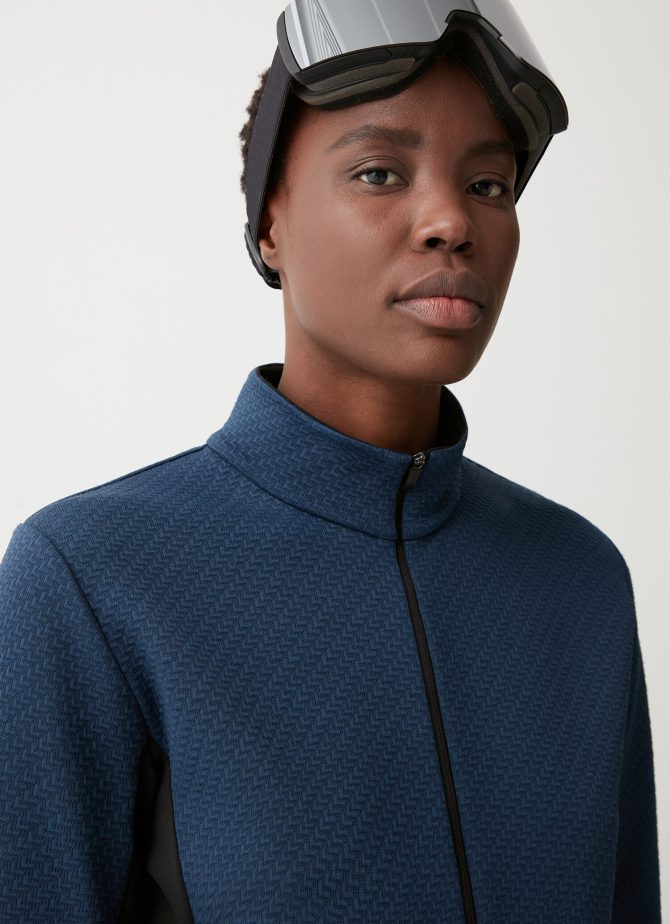 Full-zip ski sweatshirt with mini design - Image 2