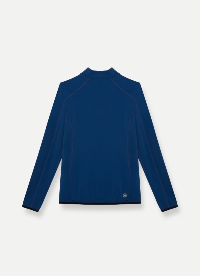Stretch thermal ski sweatshirt with high neck - Image 5