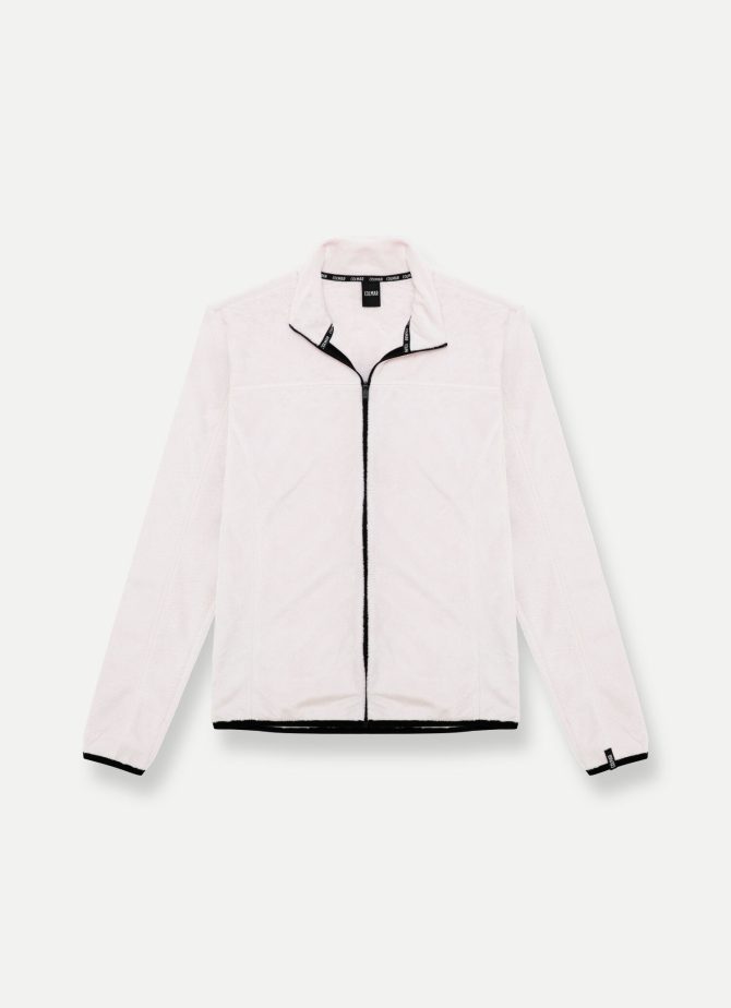 Full zip ski sweatshirt in plush-effect fleece - Image 4