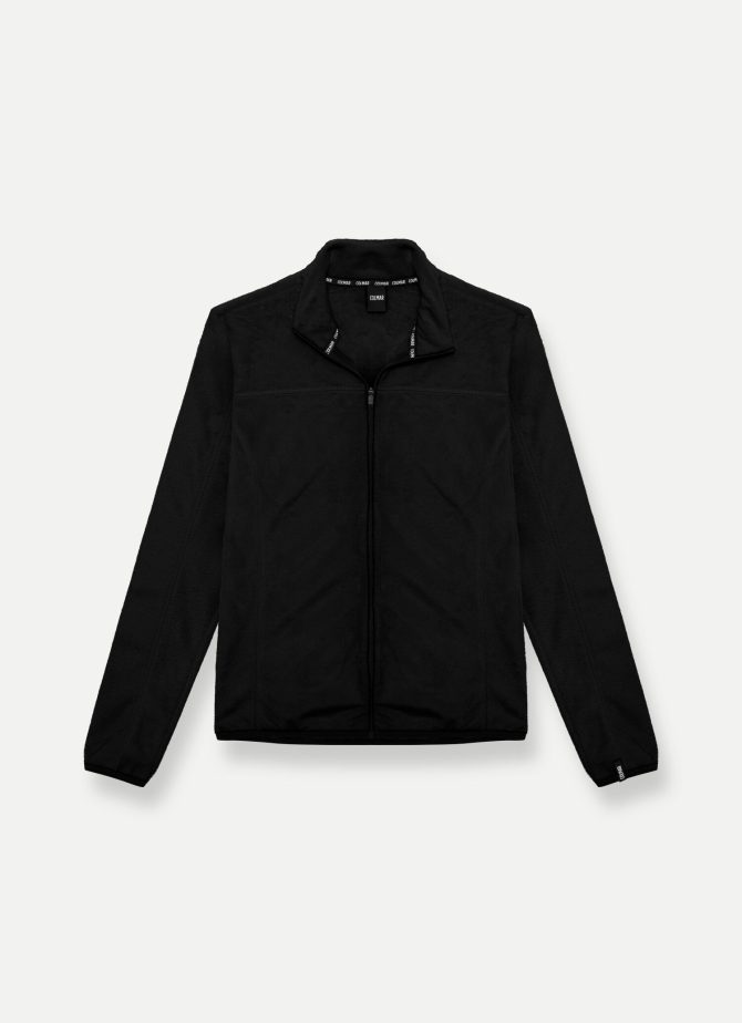 Full zip ski sweatshirt in plush-effect fleece - Image 4