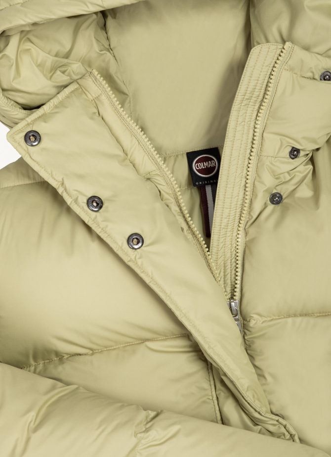 Oversized down jacket with fixed hood - Image 6