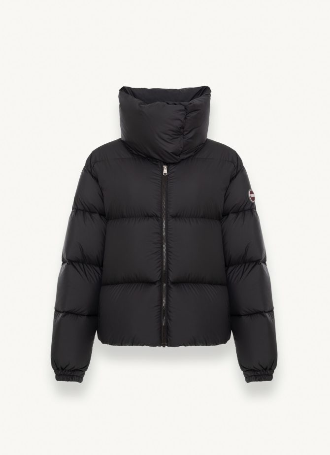 Oversize down jacket with drawstring at the bottom - Image 4