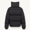 Oversize down jacket with drawstring at the bottom - Image 5