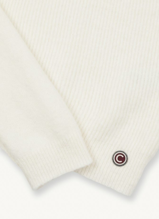 Volcano neck pullover in merino wool - Image 6
