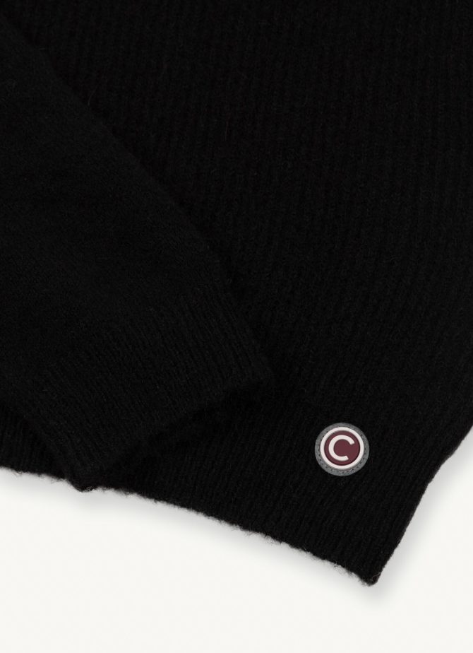 Volcano neck pullover in merino wool - Image 6