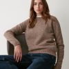 Crew-neck wool jumper