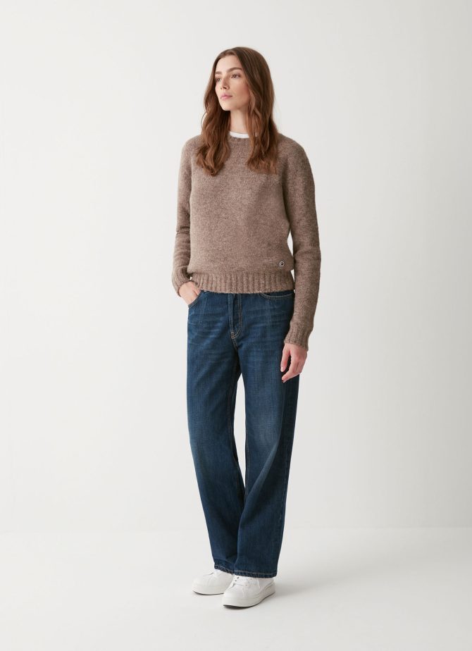 Crew-neck wool jumper - Image 2