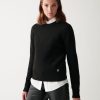 Crew-neck wool jumper