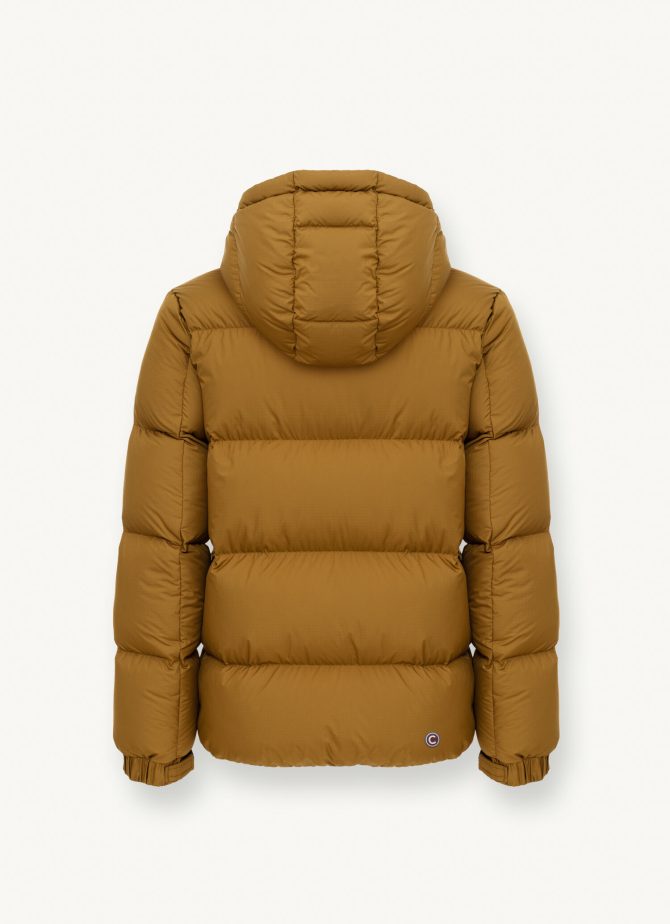 Puffy down jacket with fixed hood - Image 5