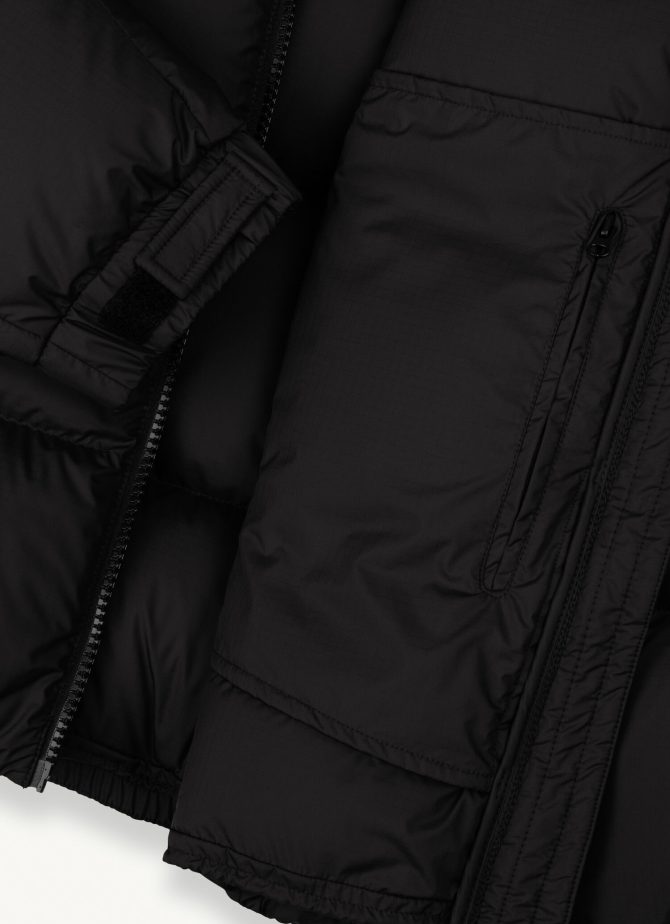 Puffy down jacket with fixed hood - Image 6