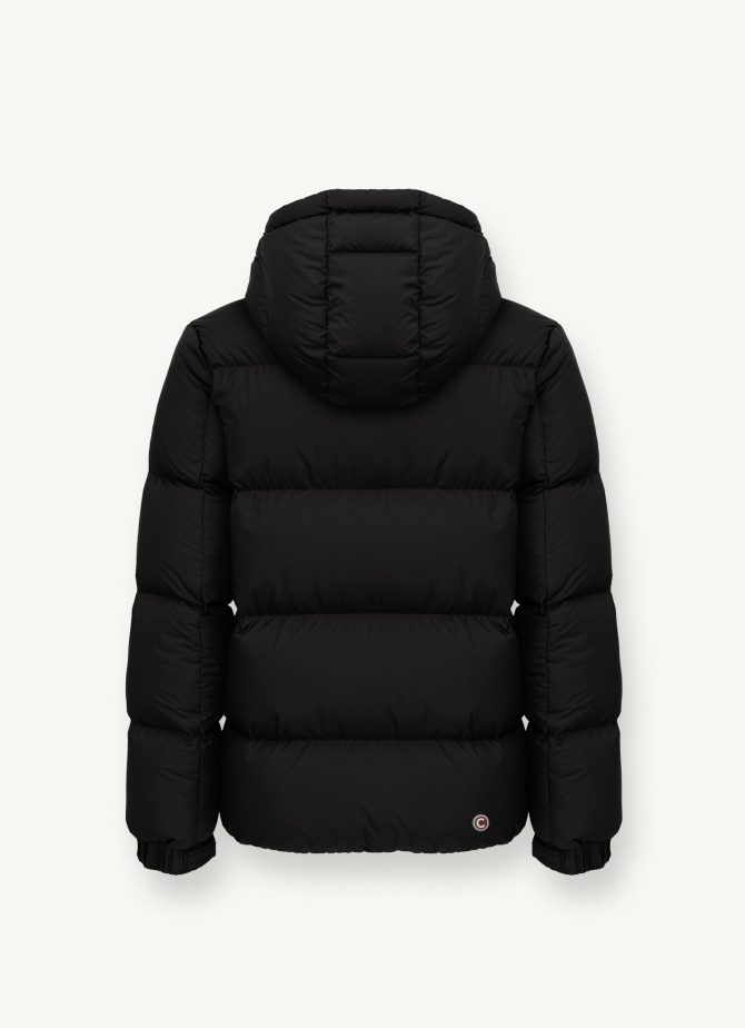 Puffy down jacket with fixed hood - Image 5
