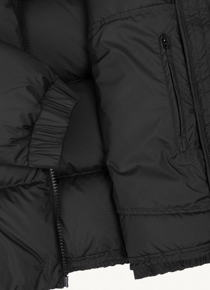 Puffy down jacket with high collar - Image 6