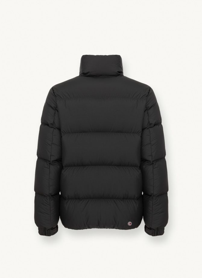 Puffy down jacket with high collar - Image 5