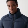 Puffy down jacket with high collar - Image 3