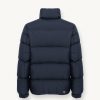 Puffy down jacket with high collar - Image 5