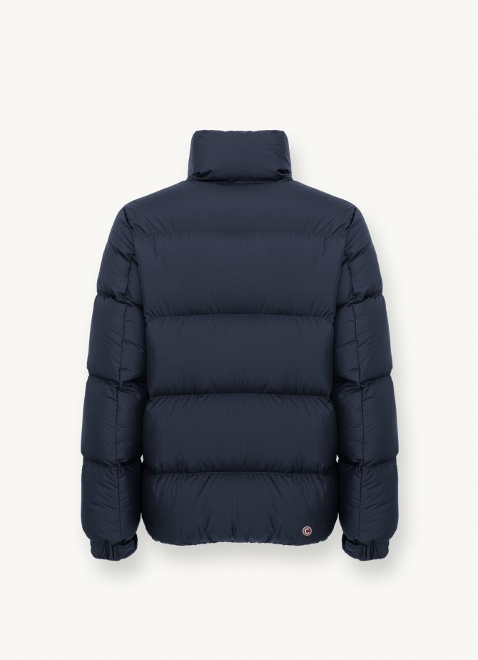 Puffy down jacket with high collar - Image 5