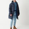 Puffy coat with hood