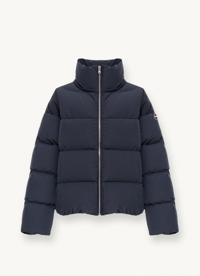 Winter down jacket with large quilting - Image 4