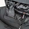 Oversized taffeta down jacket with hood - Image 6