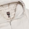 Long down jacket in 3-layer satin-effect fabric - Image 6