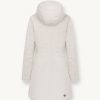Long down jacket in 3-layer satin-effect fabric - Image 5